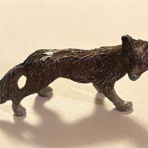 Vintage Spoontique Pewter Fox